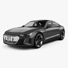 Audi e-tron GT 2018 3D model